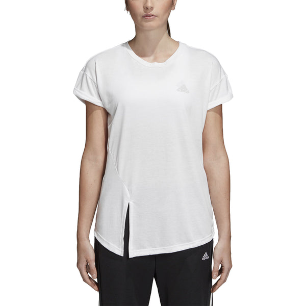 Adidas Sslv Tee Womens Style : Dx0459-Wht