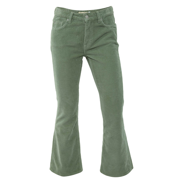 The Cords & Co 5-pocket Mid Waist Straight Fit Cropped Leg Womens Style : Elin 17304319