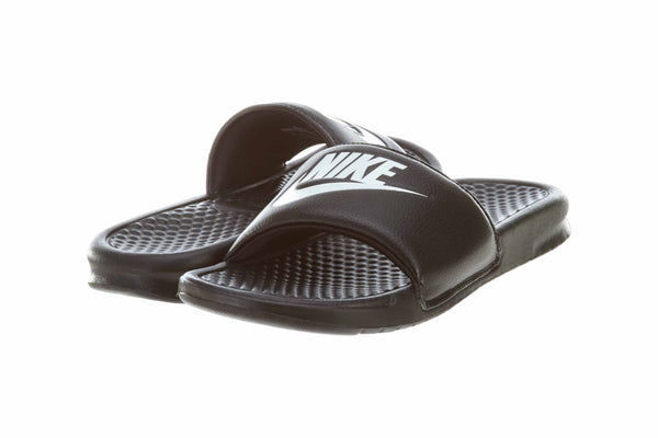 Nike Benassi JDI Sandals Black/white Mens Style :343880