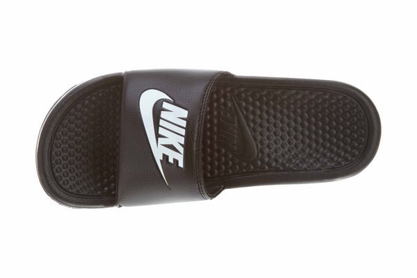 Nike Benassi JDI Sandals Black/white Mens Style :343880