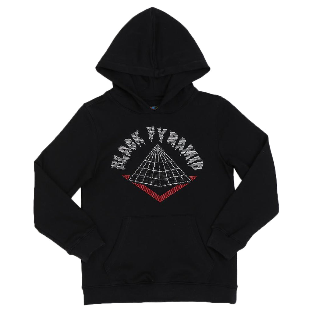 Black Pyramid Fashion Hoodie Big Kids Style : Yk0810143