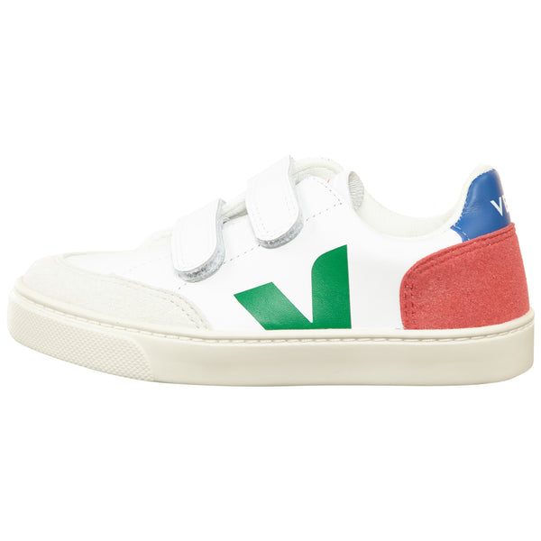 Veja Small V-12 Velcro Leather Big Kids Style : Vsv022236