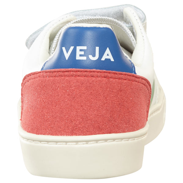 Veja Small V-12 Velcro Leather Big Kids Style : Vsv022236