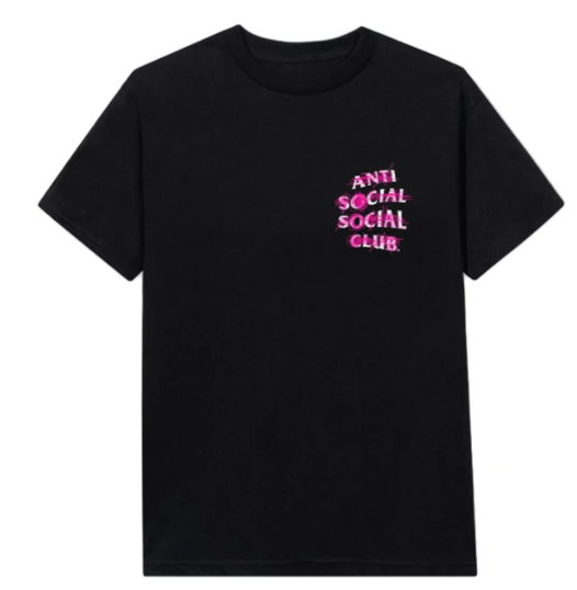 Anti Social Social Club Never Mind Tee Black988179Blk/Red
