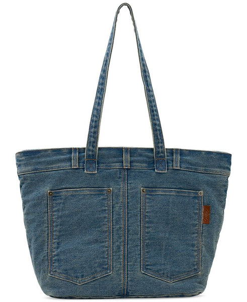 Ashwell Medium Denim Tote