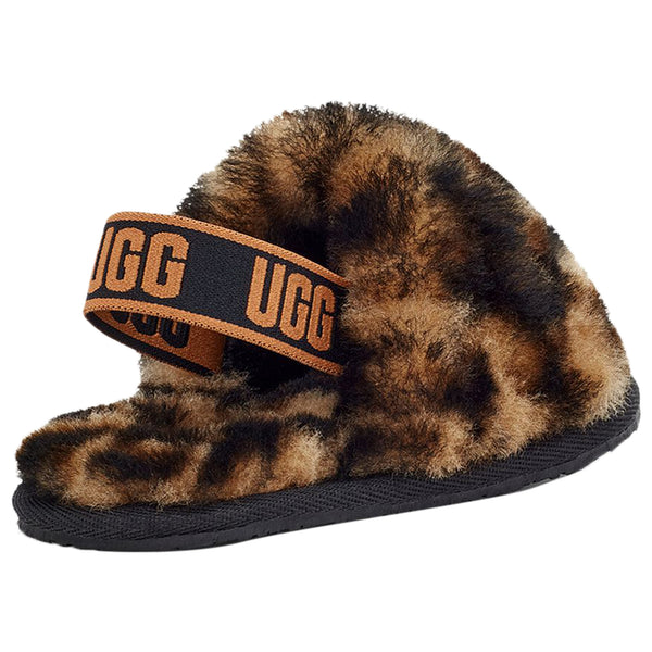 Ugg Fluff Yeah Slide Panther Print Toddlers Style : 1123641t