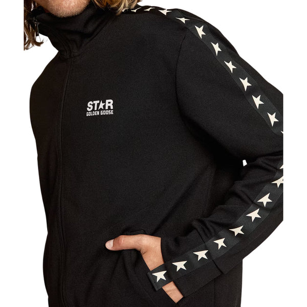 Golden Goose Zipped Track Jacket Denis Mens Style : Gmp00875.p000520.80203