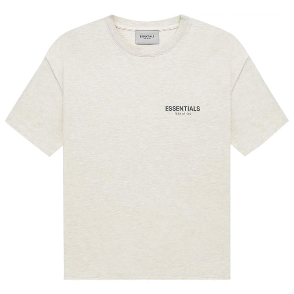 Essentials Fear Of God Mens Light Oatmeal Shirt Style : Fgmt6008