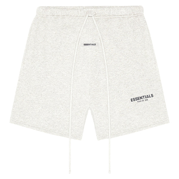 Essentials Fear Of God Men's Light Oatmeal Shorts Mens Style : Fgmsh7002