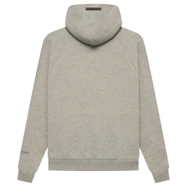 Essentials Fear Of God Men's Dark Oatmeal Hoodie : 705292