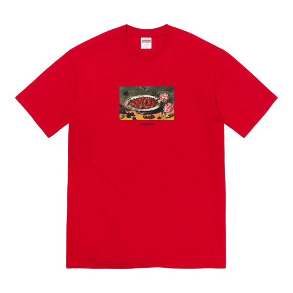 Supreme Strawberries Tee Mens Style : Ss23t26