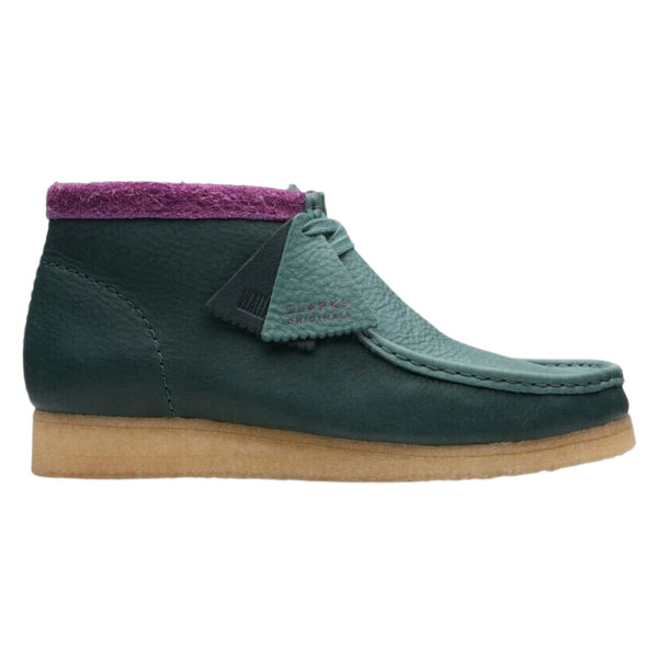 Clarks Originals Wallabee Boot Green Combination
