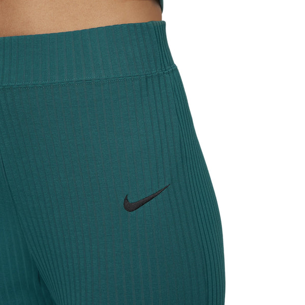 Nike Sportswear Women's High-waisted Ribbed Jersey Flared Pants Womens Style : Dv7868