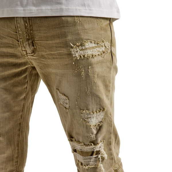 Smoke Rise Essential Jeans Mens Style : Jp23608