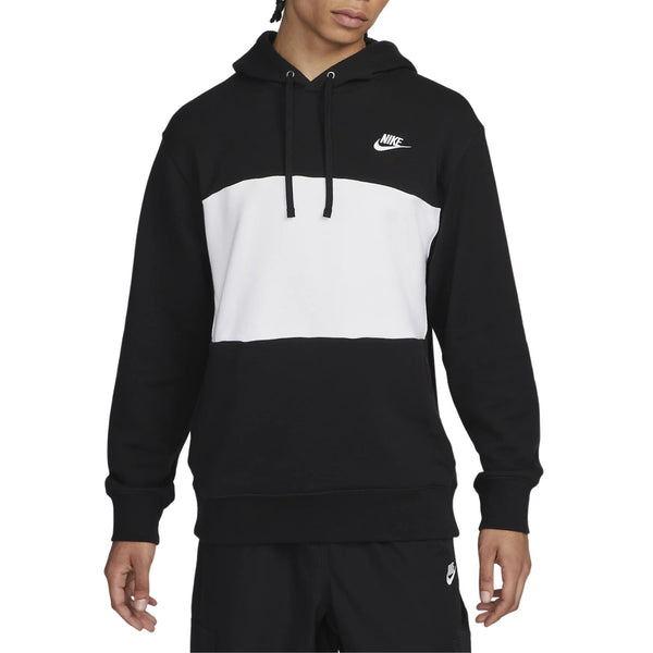 Nike Club Fleece Men's French Terry Color-blocked Hoodie Mens Style : Fb7415