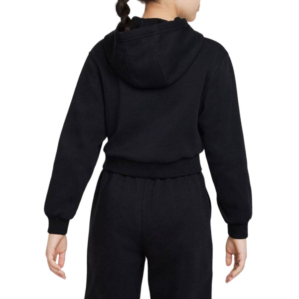 Nike Sportswear Club Fleece Older Kids' (Girls') Crop Hoodie Big Kids Style : Fd2925