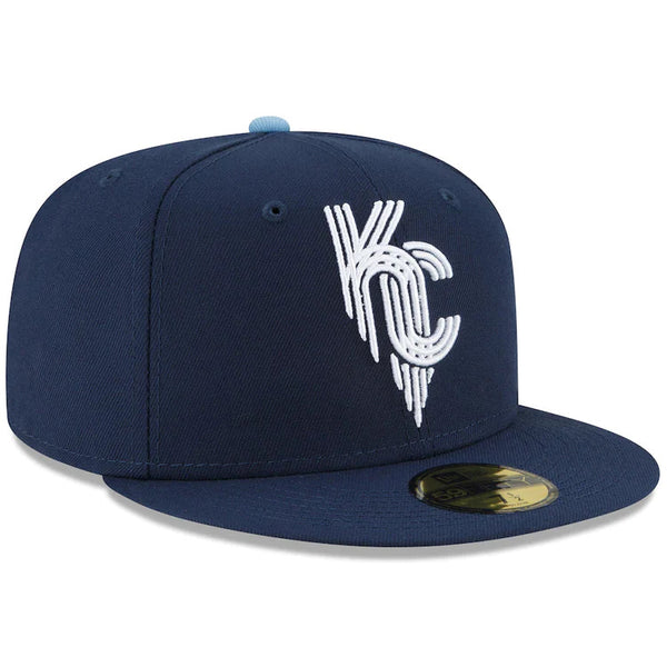New Era 59fifty Kansas City Royals Mlb City Connect Fitted Hat Unisex Style : Hhh-60231702