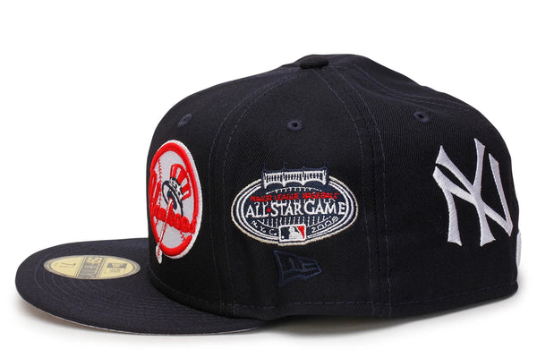 New Era 59fifty New York Yankees Patch Pride Fitted Hat Unisex Style : Hhh-60138913