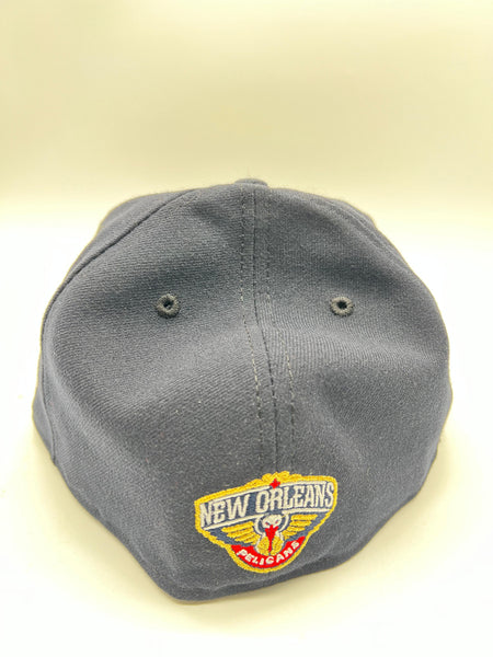 New Era 59fifty New Orleans Pelicans Basic Logo Navy Fitted Hat Unisex Style : Hhh-71507292