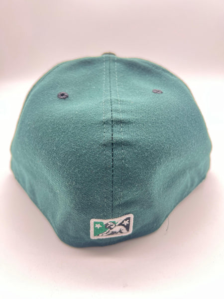 New Era 59fifty Greensboro Grasshoppers Green Fitted Hat Unisex Style : Hhh-71320860