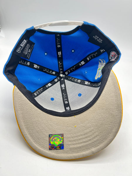 New Era 9fifty Cowhot Air Force Blue Snapback Unisex Style : Hhh-14637140