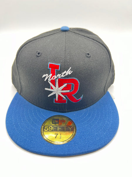 New Era 59fifty Arkansas Travelers North Logo Black Fitted Hat Unisex Style : Hhh-14847473