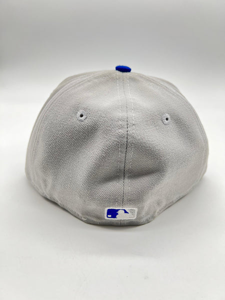 New Era 59fifty Kansas City Royals Gray/royal Blue Fitted Hat Unisex Style : Hhh-71320723
