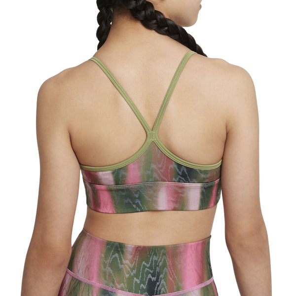 Nike Dri-fit Indy Icon Clash Girl's Training And Gym Sports Bras Big Kids Style : Dv3299