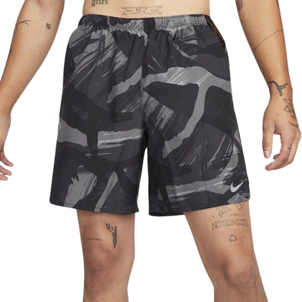 Nike Dri-fit Challenger 7" Lined Running Shorts Camo Mens Style : Dq4726
