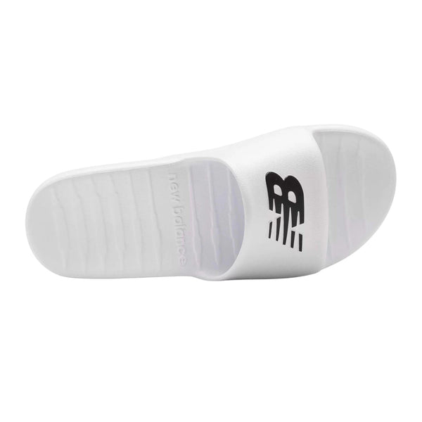 New Balance Nb 100 White Black Mens Slides Mens Style : Suf100tw