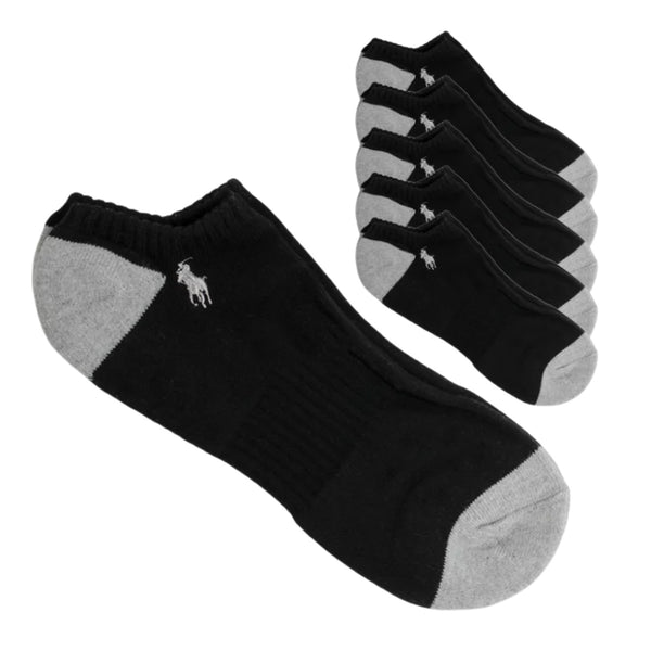 Polo Ralph Lauren Classic Cotton Sport 6 Pair Socks Mens Style : 827002pk