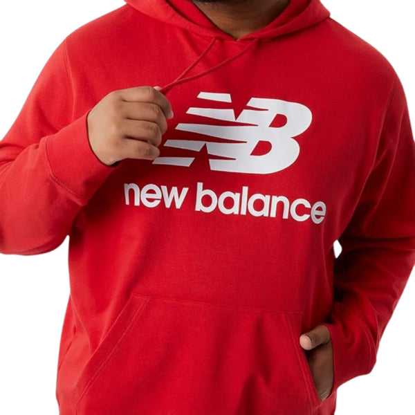 New Balance Essential St Logo Po Hoodie Mens Style : Mt03558