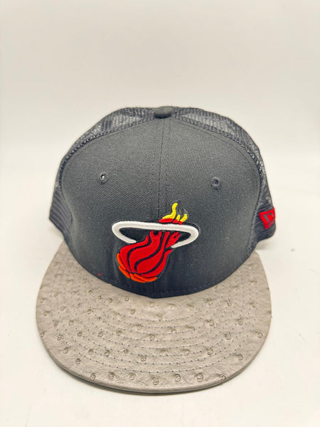 New Era 9fifty Miami Heat Adjustable Strapback Unisex Style : Hhh-88498784