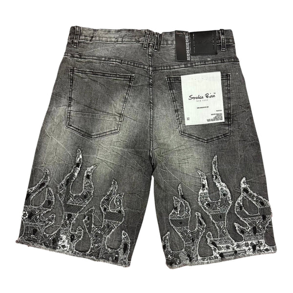 Smoke Rise Fashion Denim Short Mens Style : Js25246