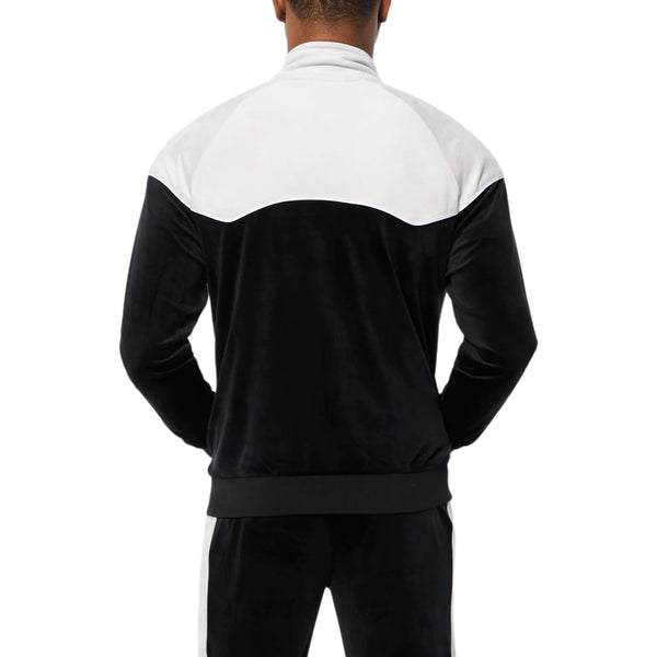 Sergio Tacchini Cielo Velour Track Jacket Mens Style : Sts25m51131