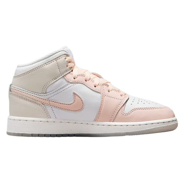 Jordan 1 Mid Se (Gs) "Flamingo" Big Kids Style : Hj5940