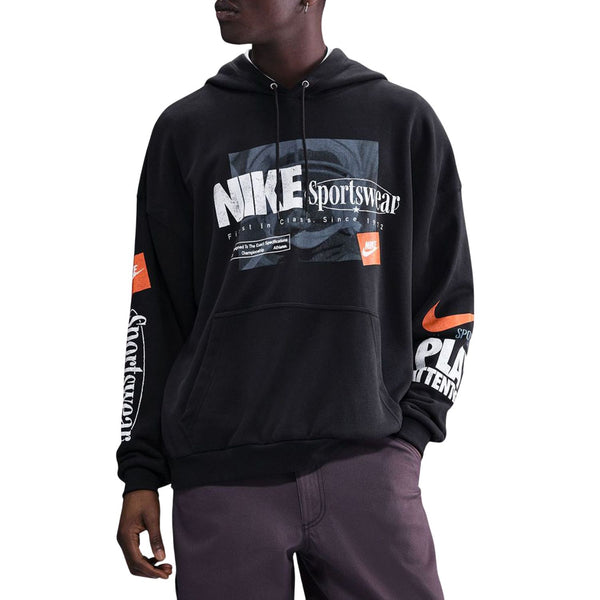 Nike Club Men's Oversized French Terry Pullover Hoodie Mens Style : Ib8257