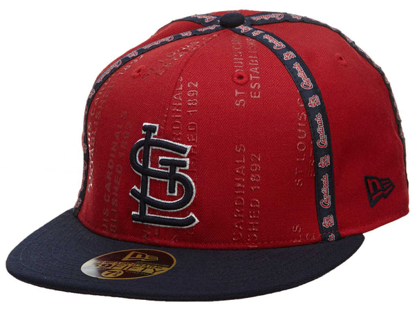 New Era St. Louis Cardinals Fitted Hat Mens Style : Hat164