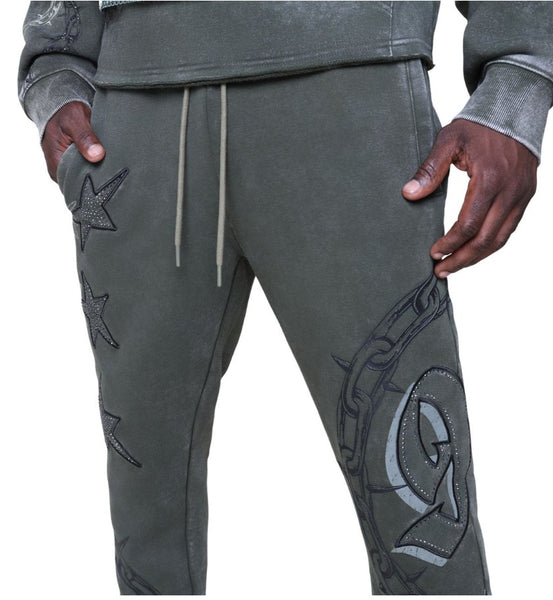 Smoke Rise Luxe Club Fleece Pant Mens Style : Fp25674