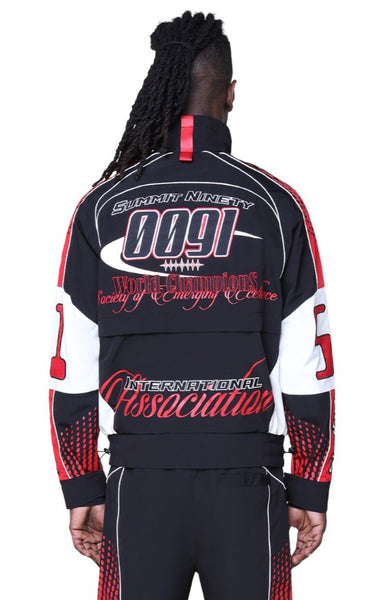 Smoke Rise Republic Windbreaker Jacket Mens Style : Ww25689