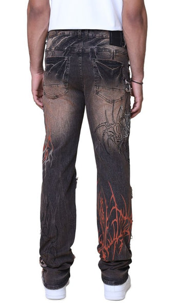 Smoke Rise Ascended Jeans Mens Style : Jp25647