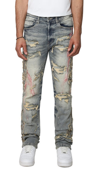 Smoke Rise Paradise Colr Weft Jeans Mens Style : Jp25529
