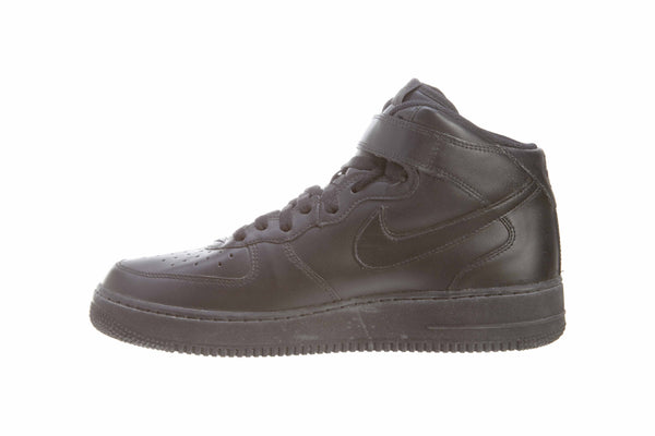 Nike Air Force 1 Mid Black Athletic Shoes Mens Style :306352