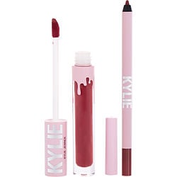 Matte Lip Kit: Matte Liquid Lipstick 3ml + Lip Liner 1.1g - # 401 Victoria Matte