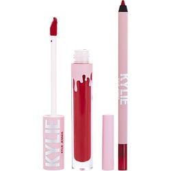 Velvet Lip Kit: Velvet Liquid Lipstick 3ml + Lip Liner 1.1g - # 405 Red Velvet