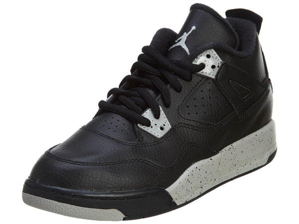 Nike Jordan 4 Retro LS BP Black Tech Grey Oreo Boys / Girls Style :707430