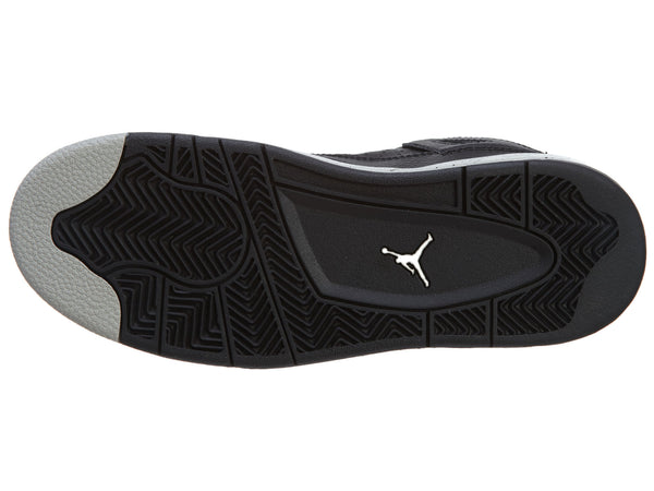 Nike Jordan 4 Retro LS BP Black Tech Grey Oreo Boys / Girls Style :707430