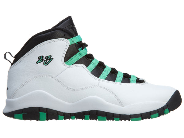 Air Jordan 10 Retro 30th Gg (gs) "verde" Boys / Girls Style :705180