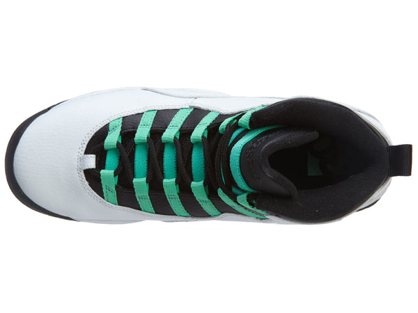 Air Jordan 10 Retro 30th Gg (gs) "verde" Boys / Girls Style :705180