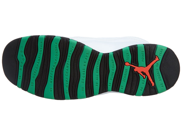 Air Jordan 10 Retro 30th Gg (gs) "verde" Boys / Girls Style :705180